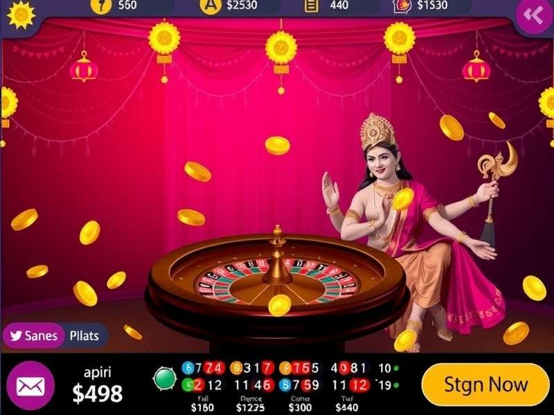 Ganges Roulette Gala Game Interface